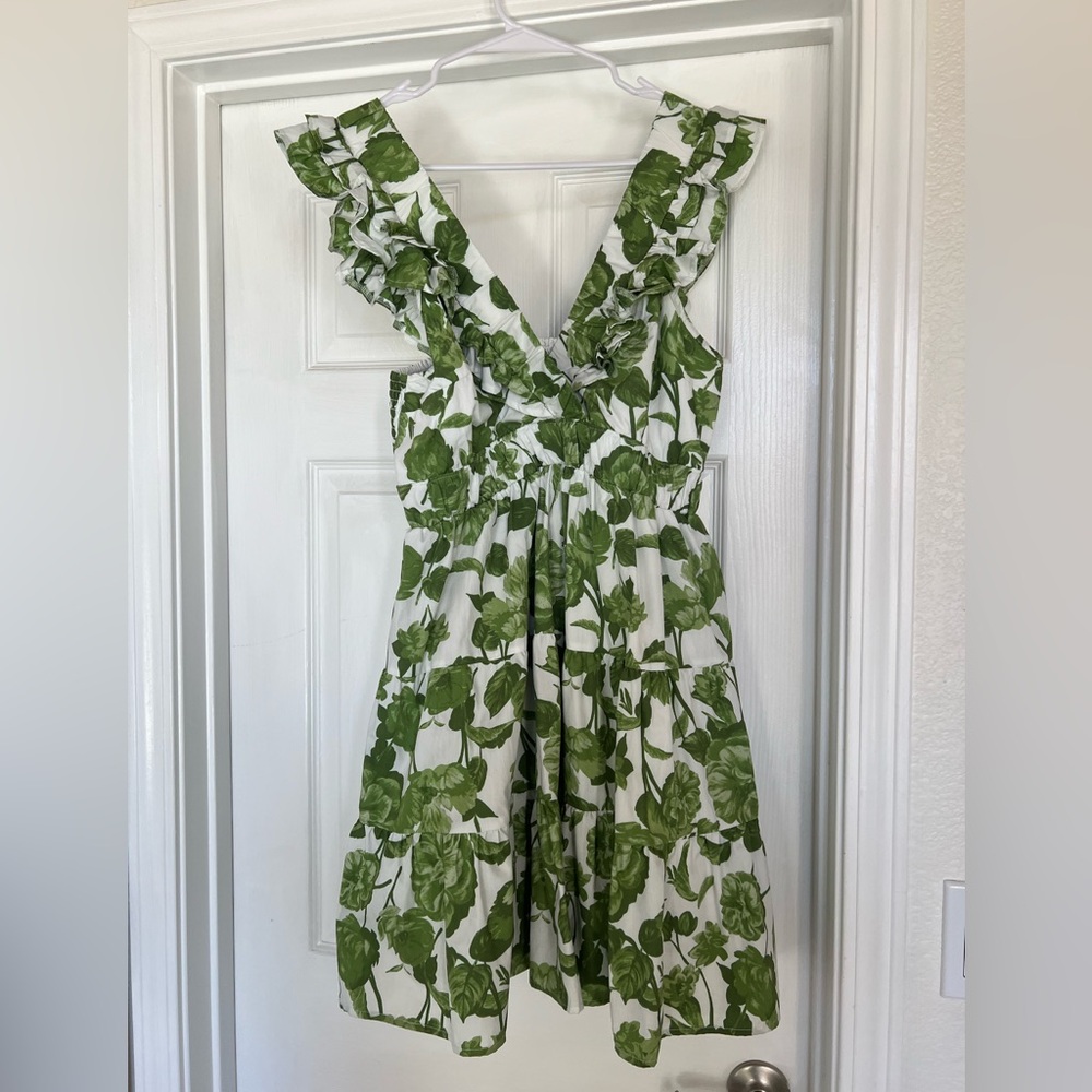 Abercrombie & Fitch ruffle tank dress
